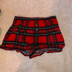 VS Plaid Pajama Boxer Shorts